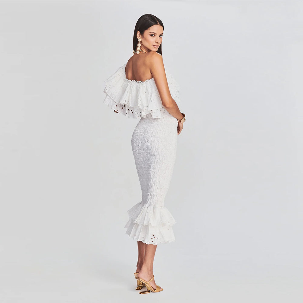 White Dress KLYF888
