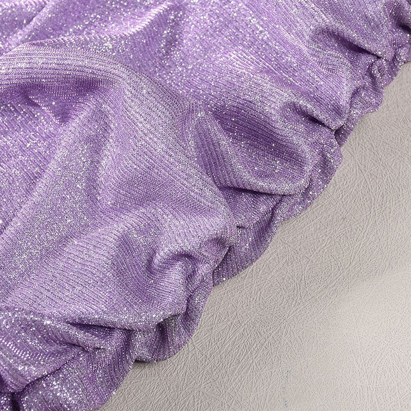 Strappy Sleeveless Wrinkled Mini Bandage Dress KLYY001
