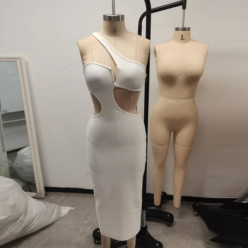 White Bodycon Dress PF23168