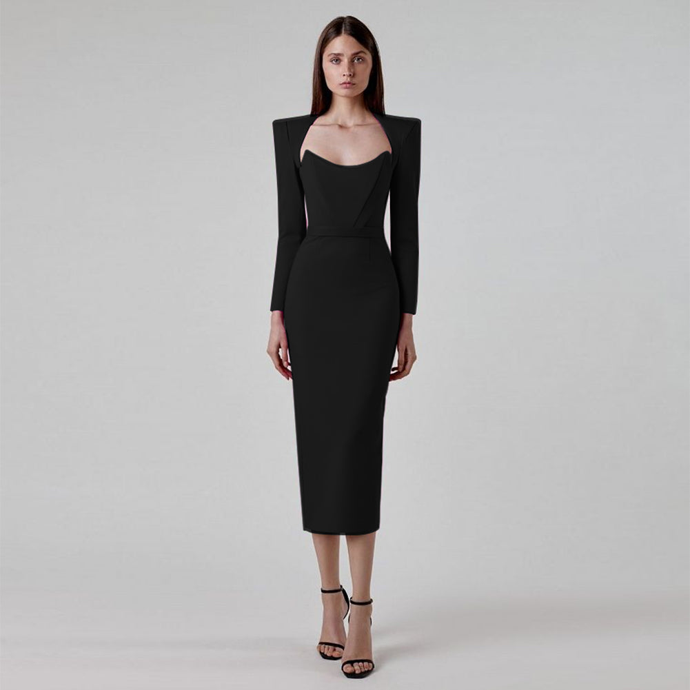 Black Bandage Dress PP23010 1