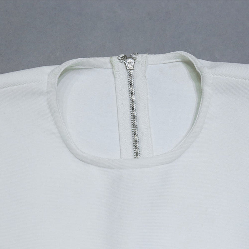 White Bandage Dress PZC1458 6