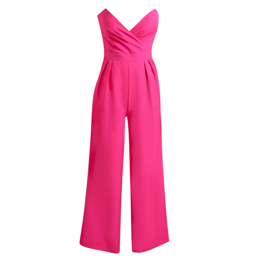 V Neck Long Sleeve Pure Color Bodycon Set PZL002