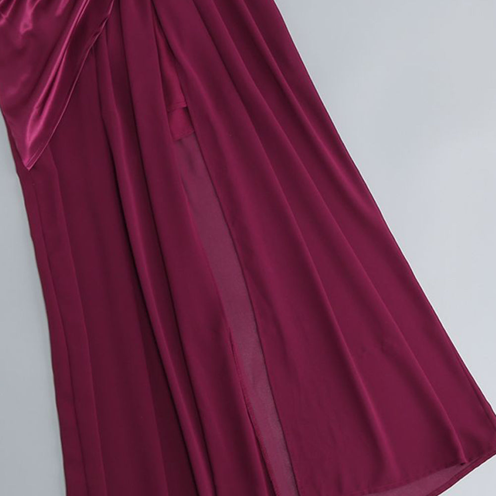 Red Bodycon Dress ZNSBA849 9