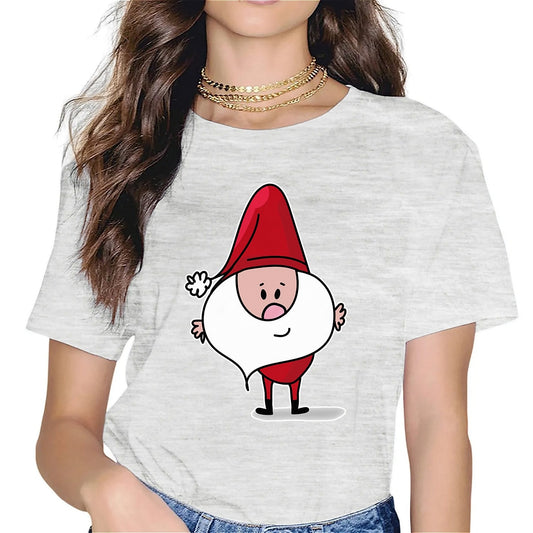 Earkoha Graphic T Shirts for Women Summer Casual Halloween Printed Tee Cotton Tops Loose Fit