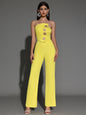 Yellow Jumpsuit FA50136