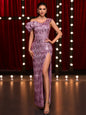 Purple Dress FP25112