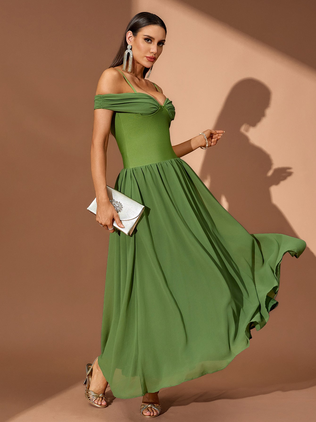 Green Dress FR2755