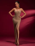 High Stretch Bodycon Maxi Dress