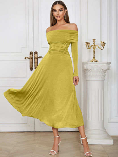Mustard Bodycon Dress HB00671