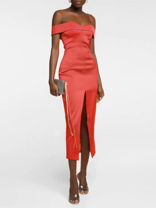 Red Bodycon Dress HB00992