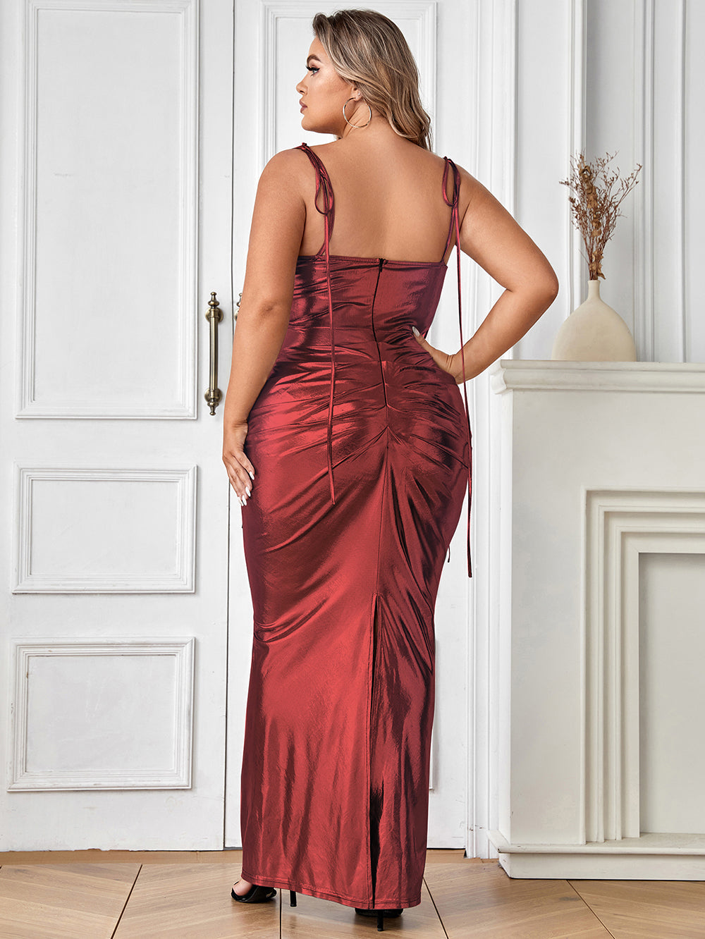 Red Bodycon Dress HB0244