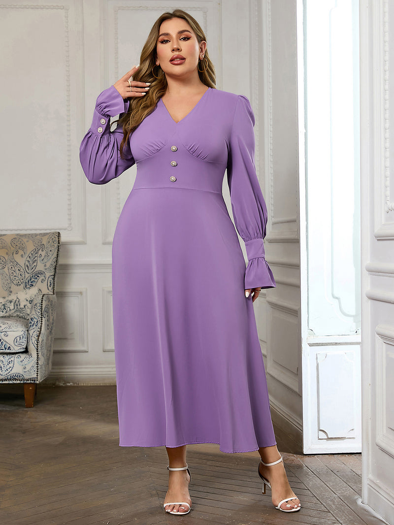 Purple Bodycon Dress HB100471