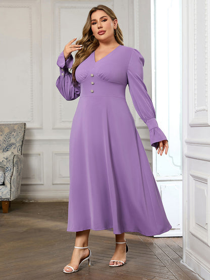 Purple Bodycon Dress HB100471