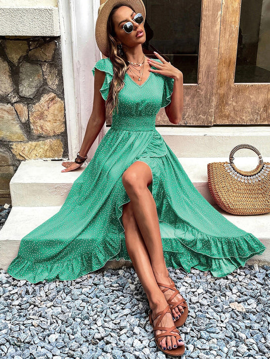 Green Bodycon Dress HB100531