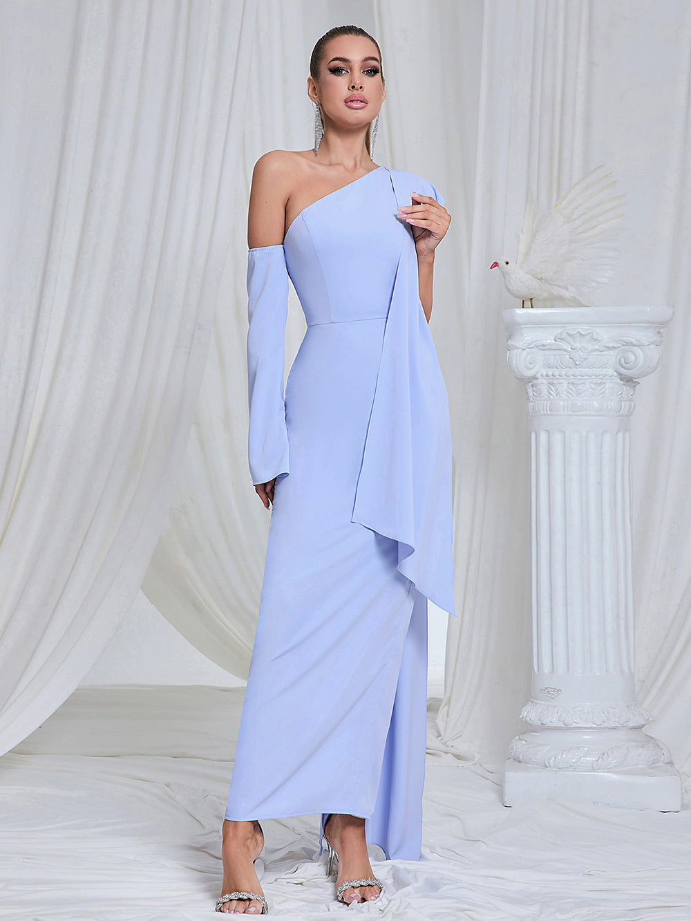 Blue Bodycon Dress HB10148
