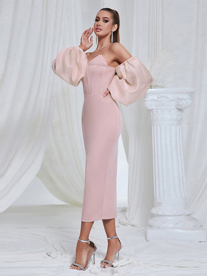 Pink Bodycon Dress HB10153