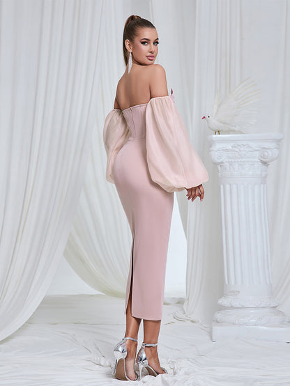Pink Bodycon Dress HB10153