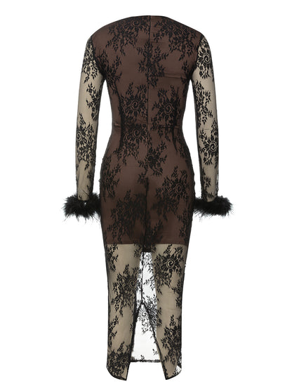 Black Bodycon Dress HB77740