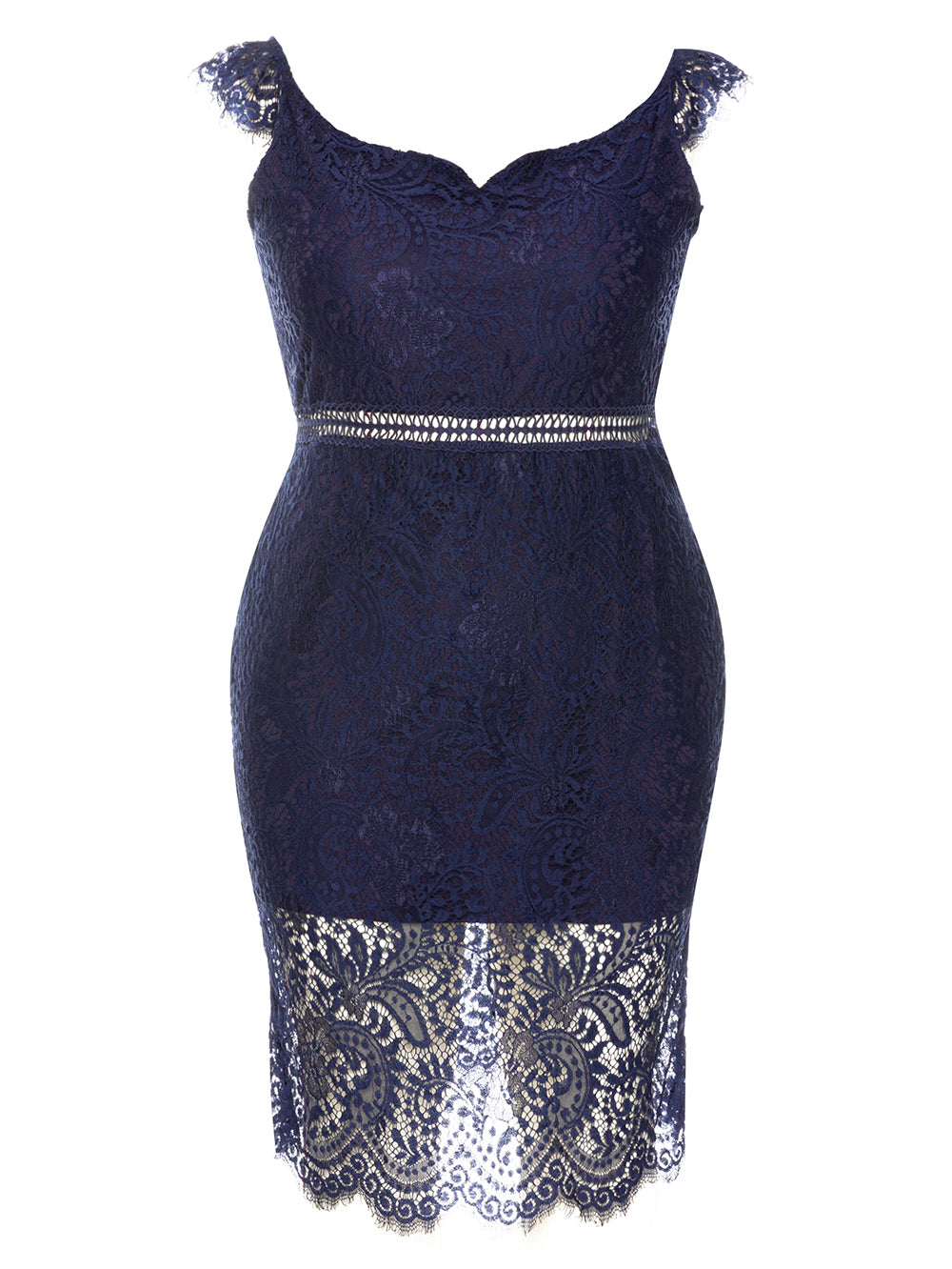 Dark Blue Bodycon Dress HB78050