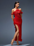 Red Bandage Dress HL10082