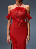 Red Bandage Dress HL10082