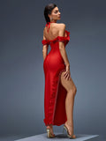 Red Bandage Dress HL10082
