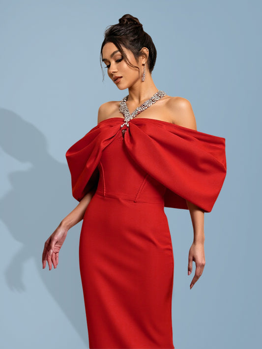 Red Bandage Dress HL10102
