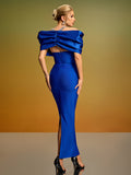 Crystal Halter-neck Elegant Bandage Dress