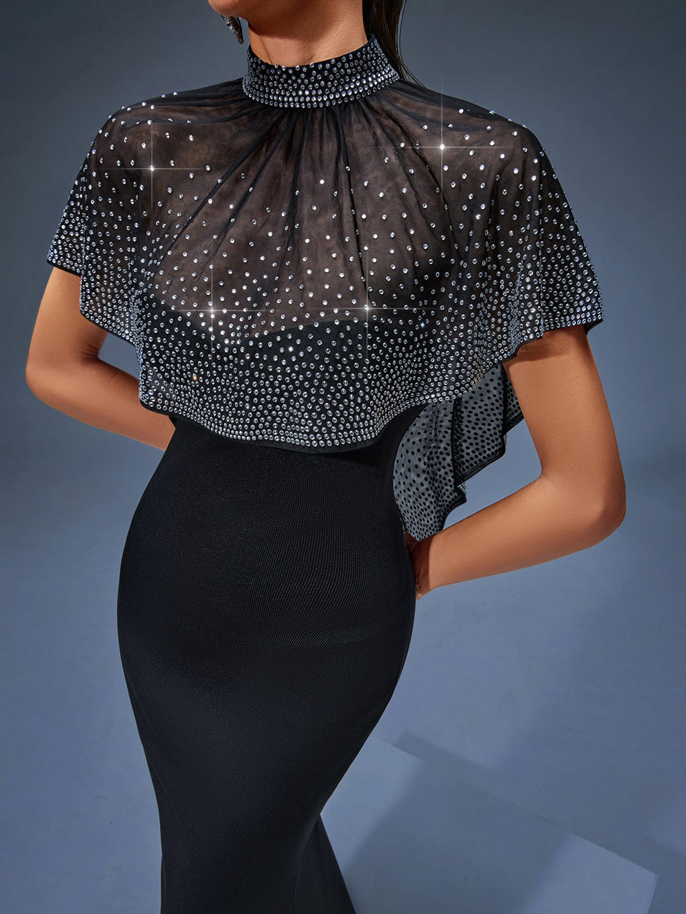 Black Bandage Dress HL10218