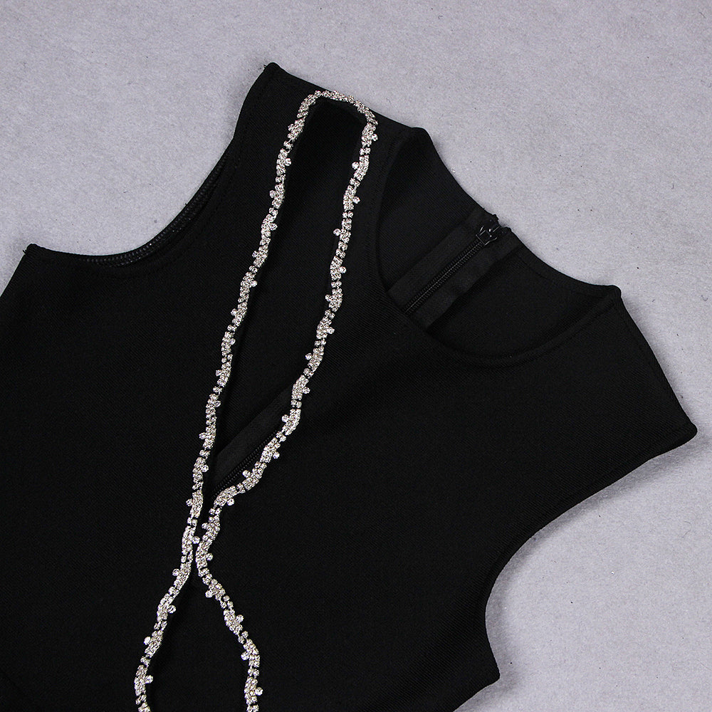 Black Bandage Dress HL8802 6