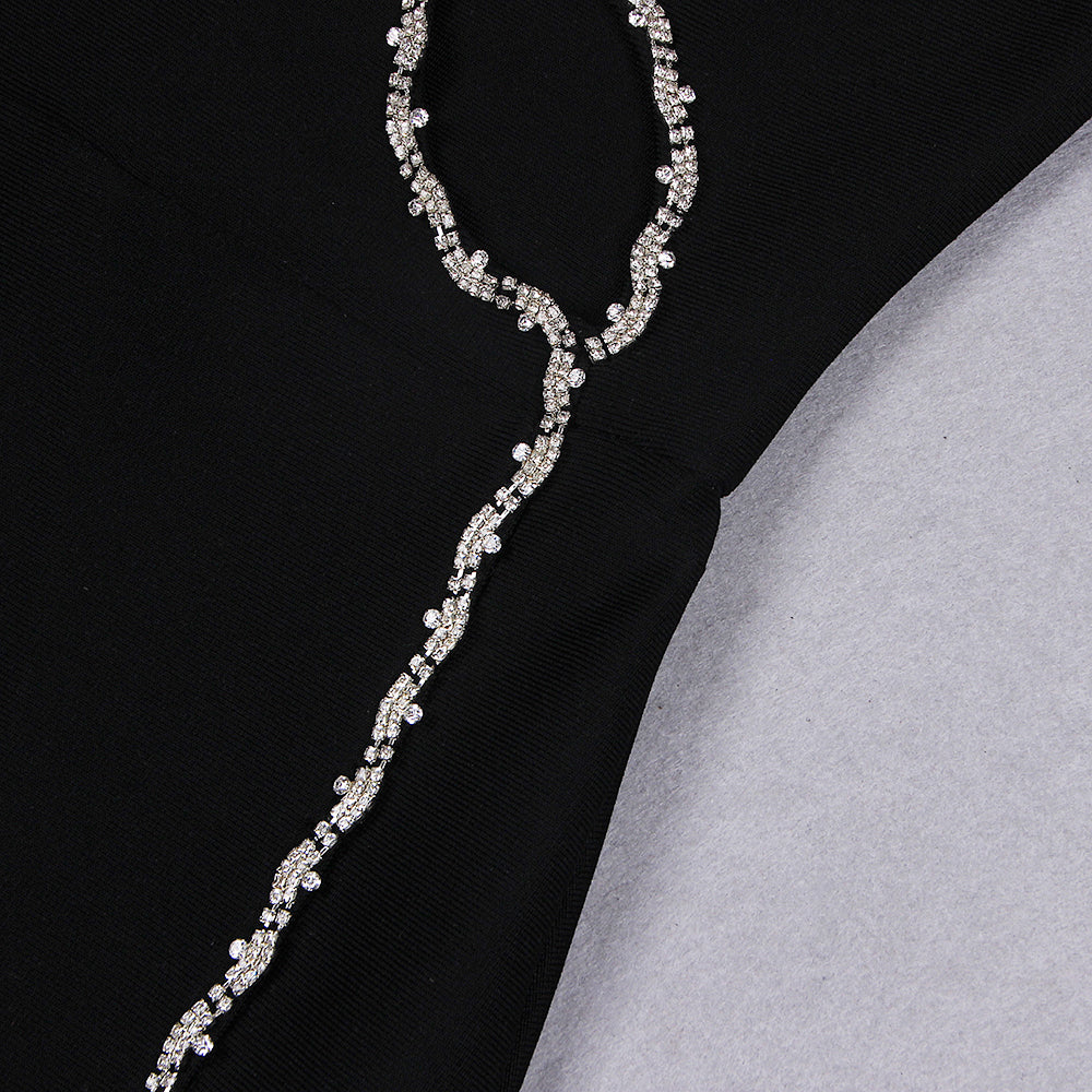 Black Bandage Dress HL8802 7