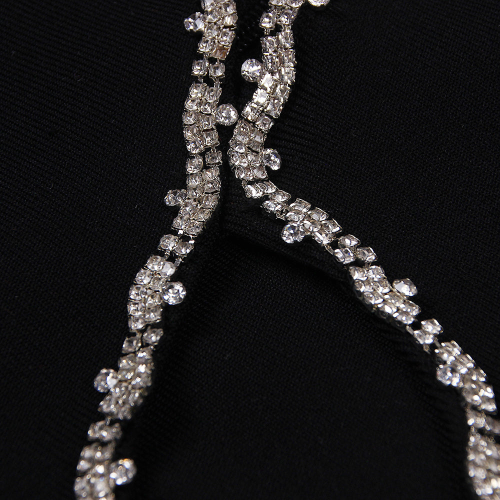 Black Bandage Dress HL8802 9