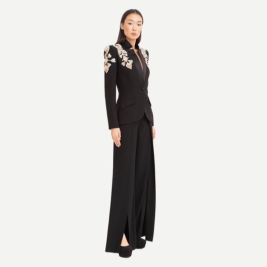 Black Bodycon Suit HL9587