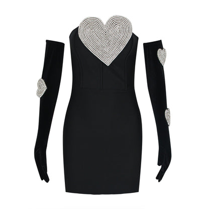 Black Bandage Dress HL9588
