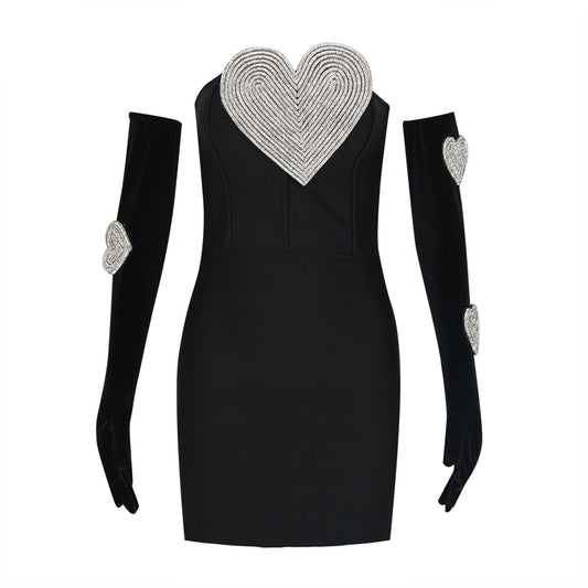 Black Bandage Dress HL9588