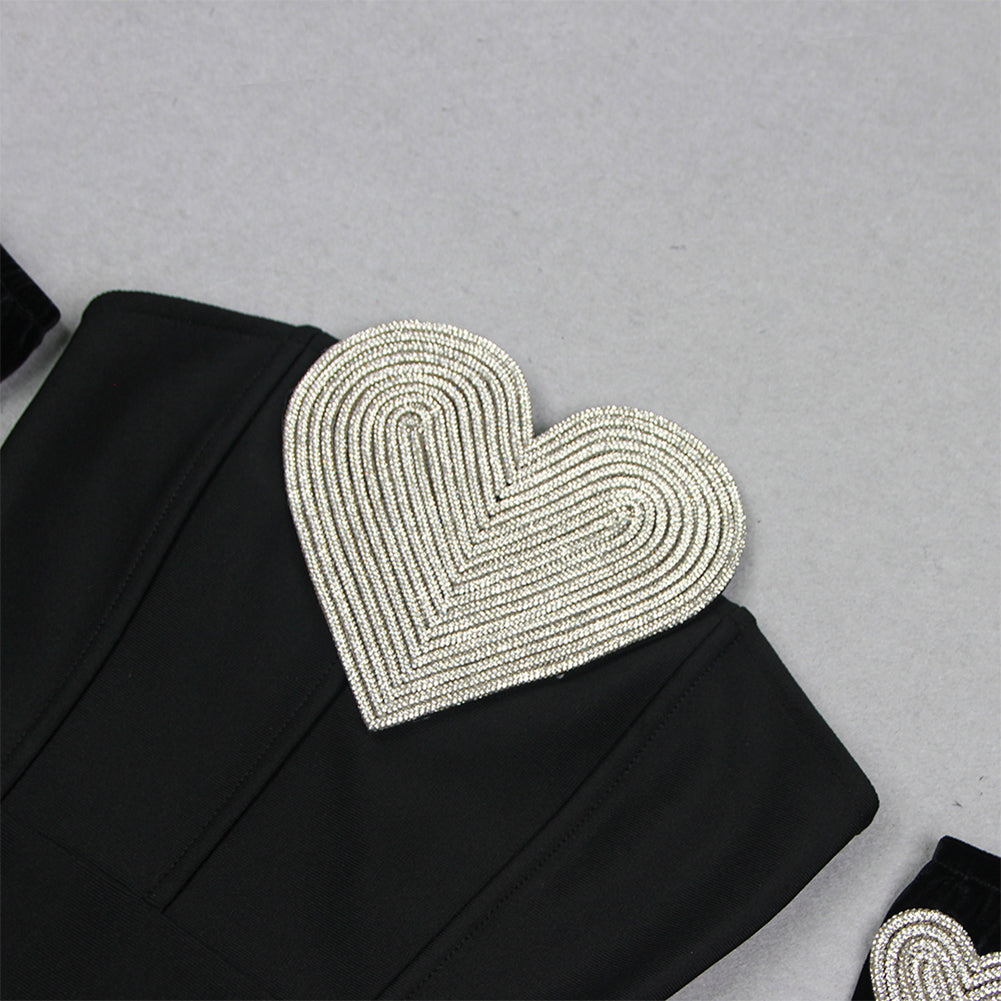 Black Bandage Dress HL9588