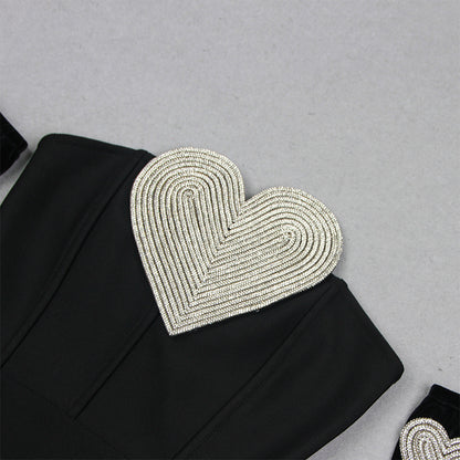 Black Bandage Dress HL9588