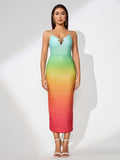 Colourful Dress HL9655