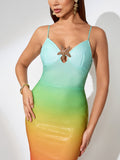 Colourful Dress HL9655