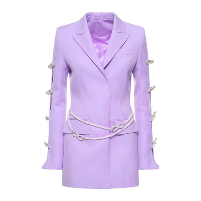 Purple Bodycon Dress HL9688