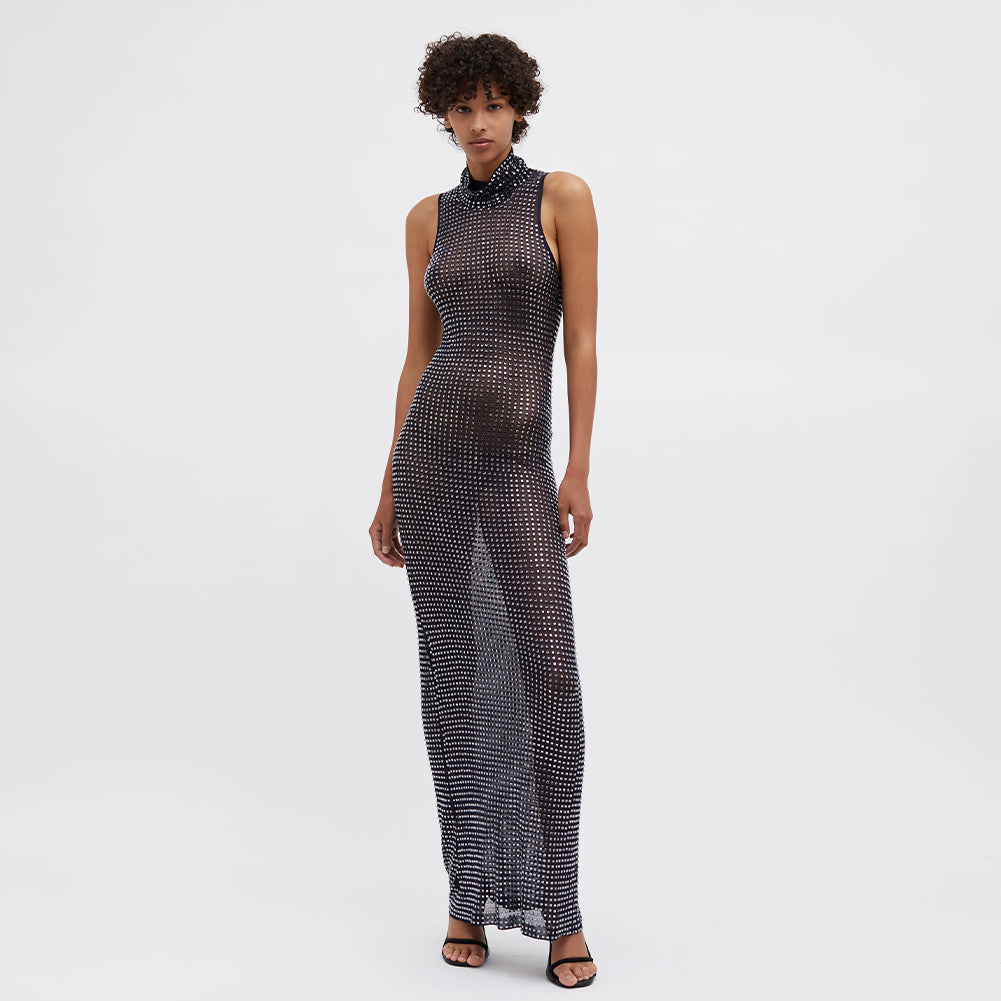 Black Bodycon Dress HL9741
