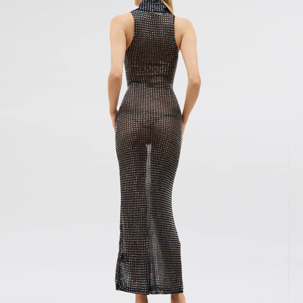 Black Bodycon Dress HL9741