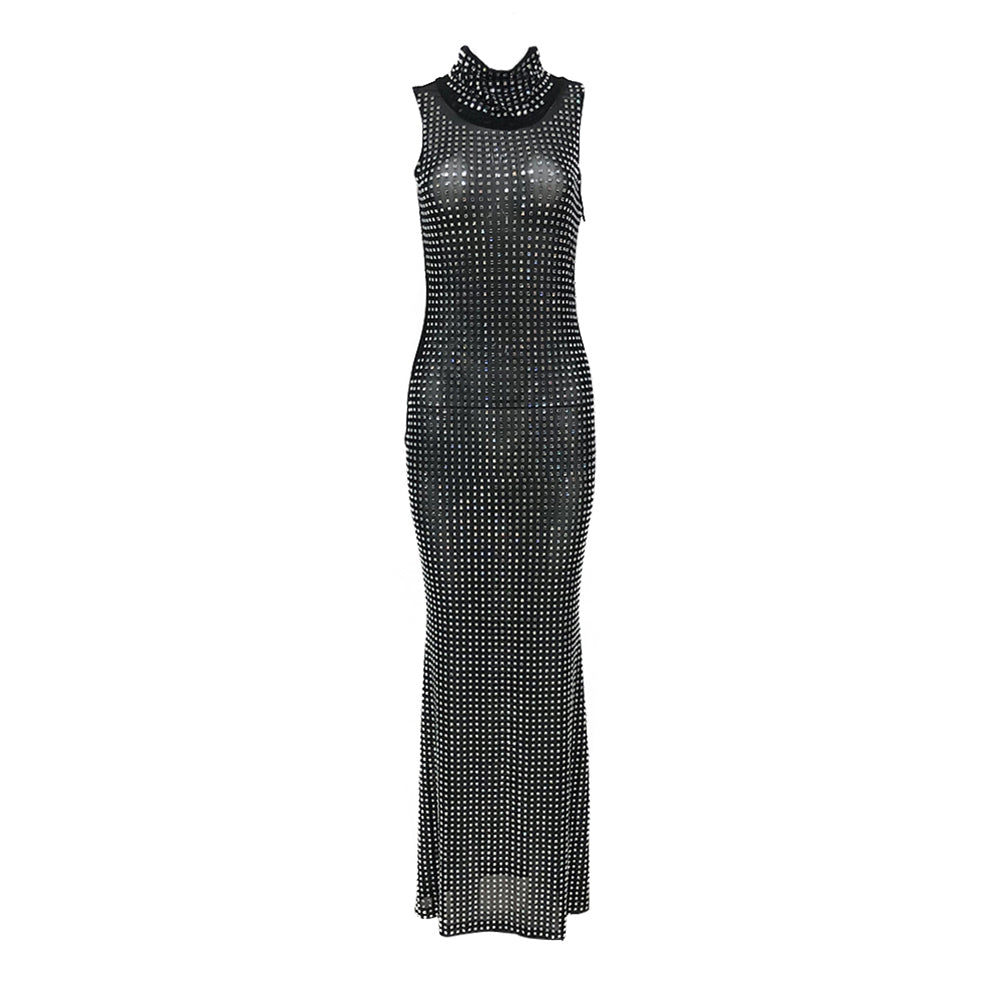 Black Bodycon Dress HL9741