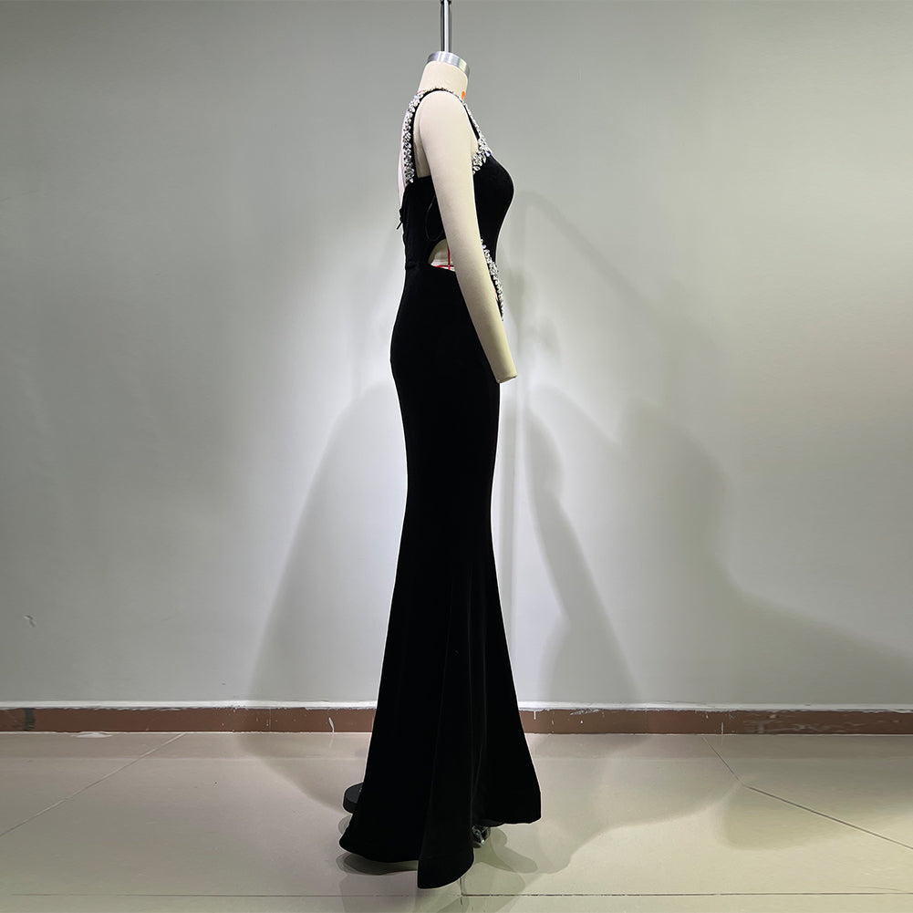 Black Bodycon Dress HT11220