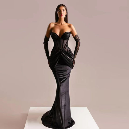 Black Bodycon Dress HT20420