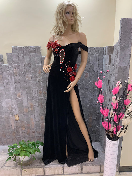 Black Bodycon Dress HT20490