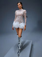 White Dress HT20590