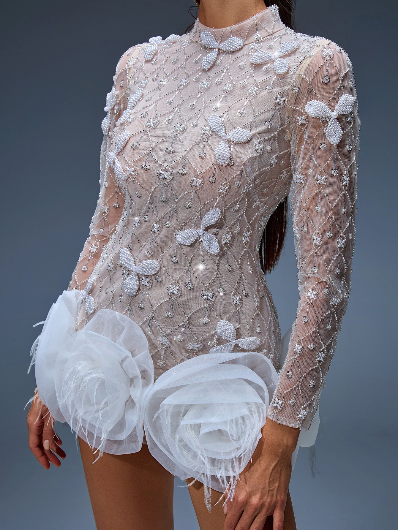 White Dress HT20590