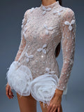 White Dress HT20590