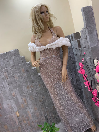 Long Halter Dress